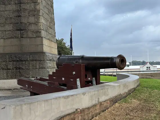 Historic Cannon Sydney Harbour