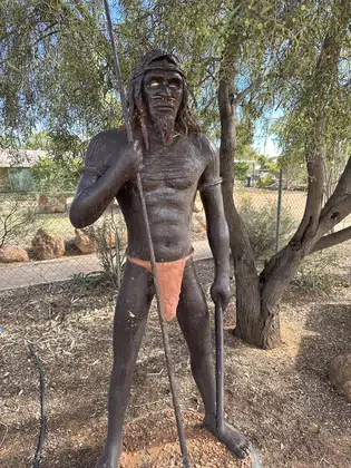 Outback Statue Close