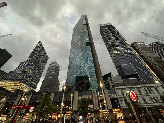 Sydney Geometric Skyline Buildings