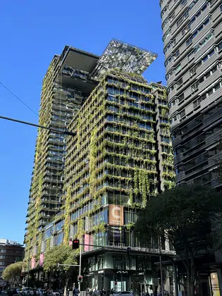 Sydney Green Wall Modern Building