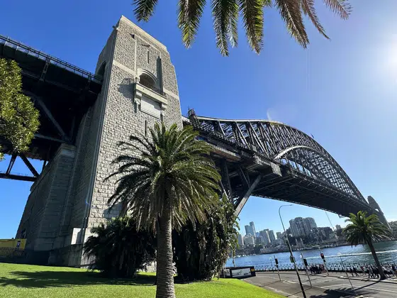 Sydney Harbour Bridge Palm Close