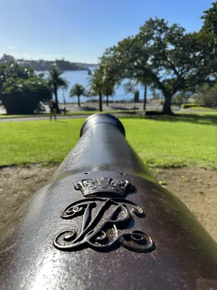 Sydney Harbour Cannon View