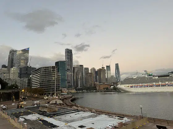 Sydney Harbour Skyline Morning Water