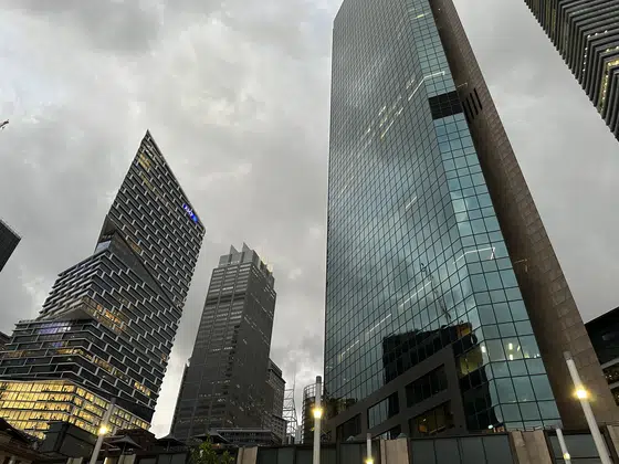 Sydney Modern Skyscraper Upward View