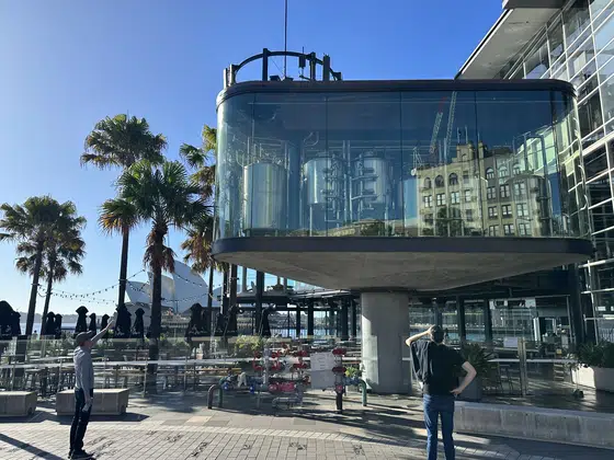 Sydney Modern Waterfront Glass Building