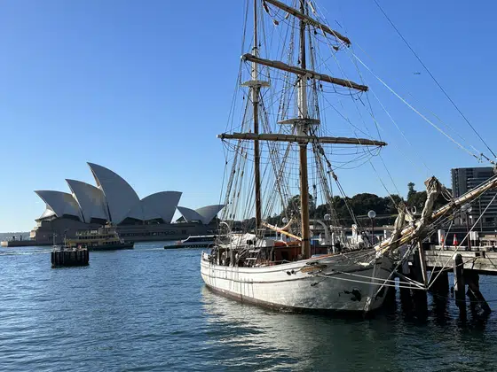 Sydney Opera House Tall Ship