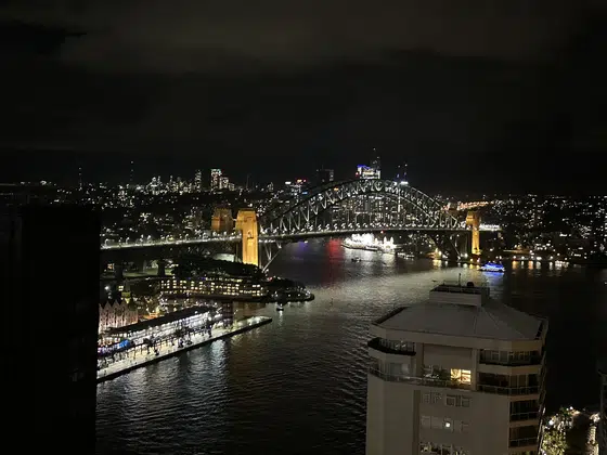 Sydney Rooftop Harbour Bridge Window View