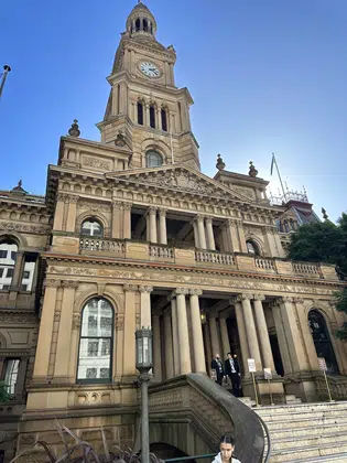 Sydney Town Hall Heritage Facade