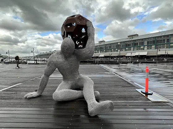 Sydney Wharf Sculpture Wide